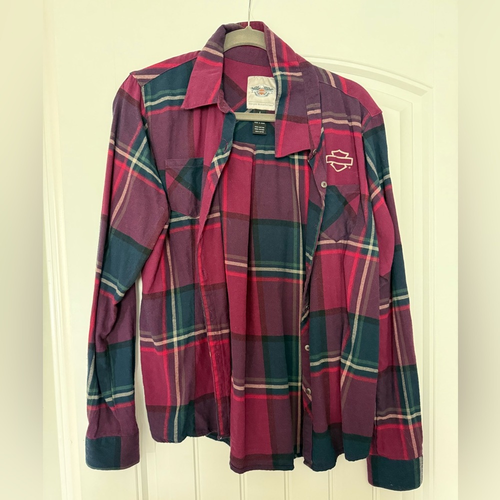 Women’s Harley Davidson Flannel